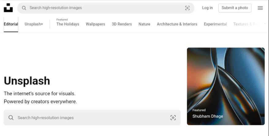 Unsplash.